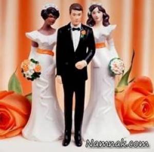 کارت عروسی جنجالی برای ۱ داماد و دو عروس! + عکس