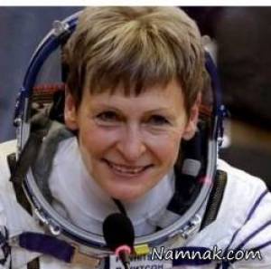 لحظه بازگشت فضانورد زن از فضا بعد از ۶۶۵ روز! + تصاویر