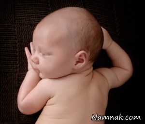 عکس تکان دهنده  نوزاد روی دستان پدری که نیست