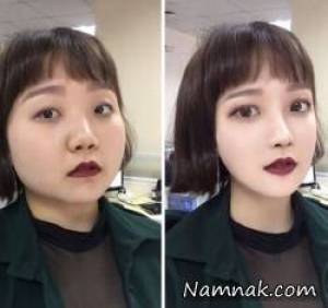 چهره واقعی دختران زیبای چینی را ببینید + تصاویر
