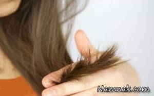 درمان موهای آسیب دیده و سوخته در خانه
