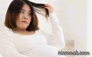 درمان ساده و سریع ریزش مو در بارداری
