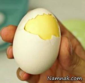 جای زرده و سفیده تخم مرغ را عوض کنید!! + ویدئو