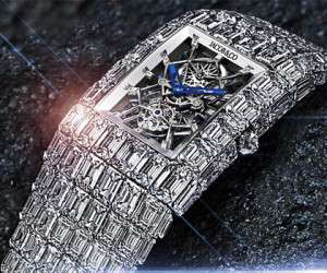 ۱۰ مدل از گرانقیمت ترین ساعت های الماس زنانه