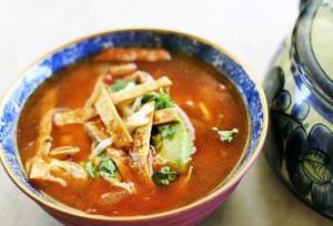 طرز تهیه “سوپ تورتیلا” خوشمزه مکزیکی