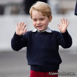 چرا شاهزاده جورج حتی زمستان شلوارک می پوشد ؟