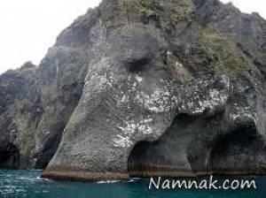 صخره ای شبیه به فیل در ایسلند + عکس