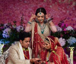مراسم عروسی باشکوه فرزند ثروتمندترین مرد آسیا + عکس