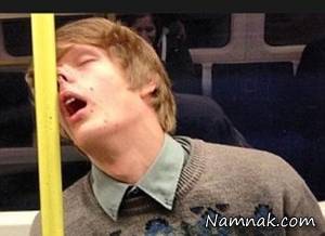 راه حلی برای  خواب آسوده در مترو + عکس