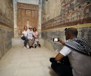 باز شدن مقبره ۴۰۰۰ مصر باستان برای اولین بار + تصاویر