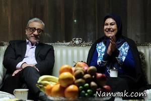 مهرانه مهین ترابی و مسعود رایگان در سریال پاهای بیقرار