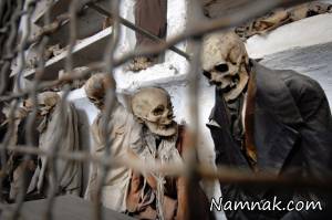 جنازه های ایستاده در موزه مرگ! + تصاویر ۱۴+