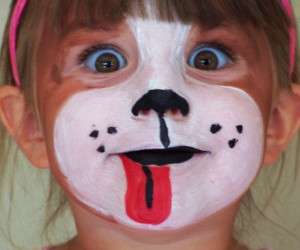 مدل نقاشی صورت کودکان به شکل حیوانات بامزه + تصاویر