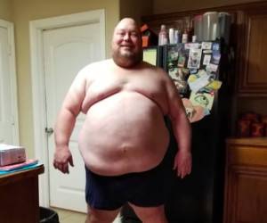کاهش وزن باورنکردنی ؛ مردی که یکساله ۸۹ کیلو لاغر کرد!