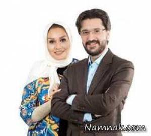 “امیرحسین مدرس و همسرش” + عکس