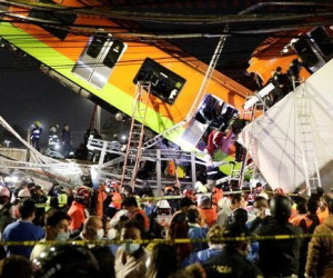حادثه مرگبار قطار در مکزیک با ۱۳کشته