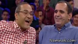 حسین رفیعی و دخترش نارگل در برنامه خندوانه