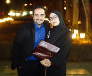 نیما کرمی و مهران رجبی در سفر حج + عکس