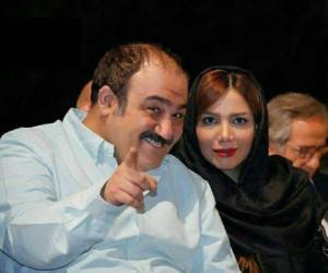 تبریک بازیگر زن به “مهران غفوریان و همسرش” + عکس