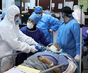 مراجعه روزانه ۲۰ هزار بیمار کرونا به بیمارستان های تهران