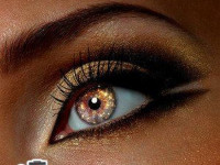 مدل میکاپ چشم زنانه با تم آرایشی خاص
